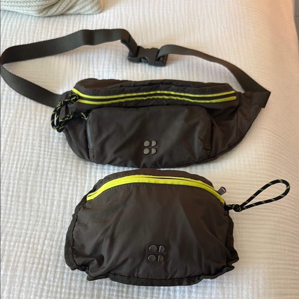 LAST CHANCE Sweaty Betty Bum Bag & Packable Backpack Bundle